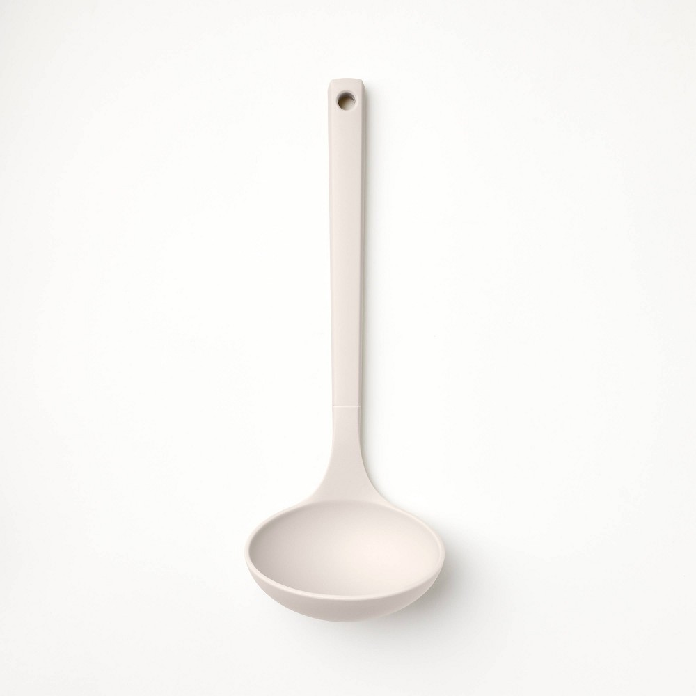 Soft Grip Nylon Ladle Gray - Figmintâ„¢