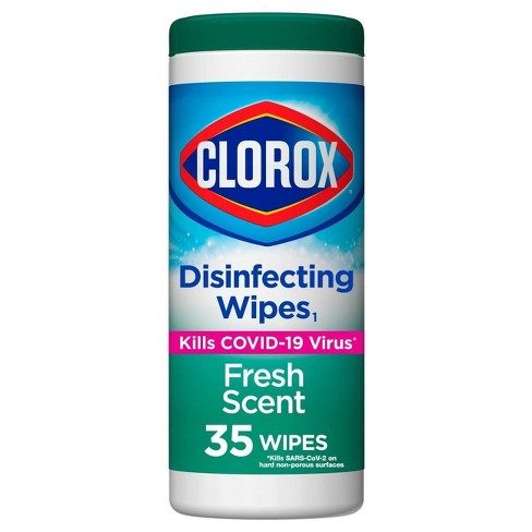 Clorox Fresh Scent Bleach Free Disinfecting Wipes - 35ct : Target