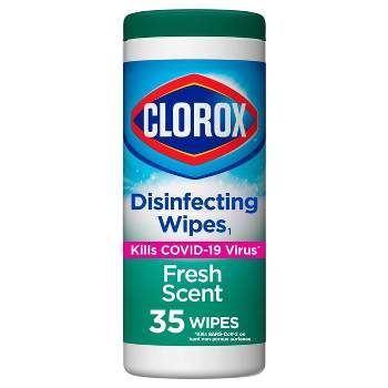 Clorox Fresh Scent Bleach Free Disinfecting Wipes - 35ct