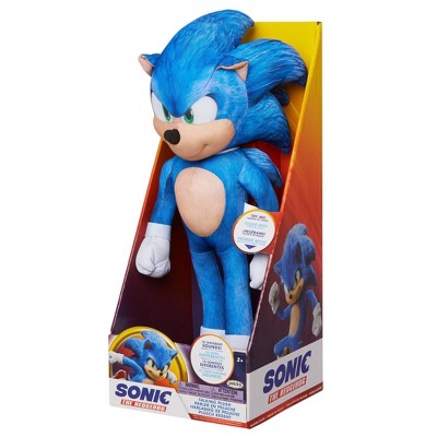 sonic the hedgehog talking plush