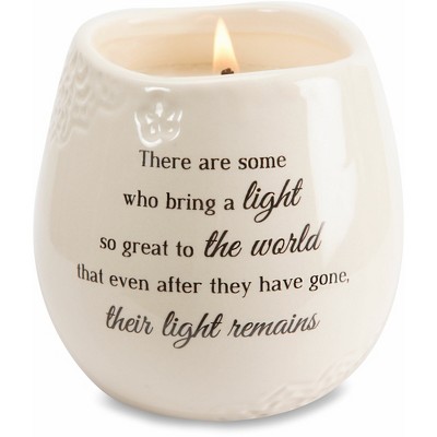 Pavilion Gift Company - Light - 8 oz - 100% Soy Wax Candle Scent: Tranquility - Flame Candles
