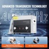 VEVOR 3L Ultrasonic Cleaner with Heater Timer & Basket, Professional Digital Sonic Cavitation Machine, 120W Cleaning Machine, Silver - 3 of 4