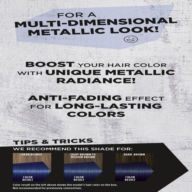 Got2B Color Metallic Permanent Hair Color, 3 of 8