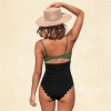 Women's Cutout Scallop Trim One Piece Swimsuit -Cupshe - 2 of 3