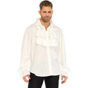 Leg Avenue Ruffle Front Shirt Men's Costume - 1 of 2