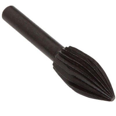 Forney 1/4 in. D X 1 in. L Rotary File Football Shaped 1 pc
