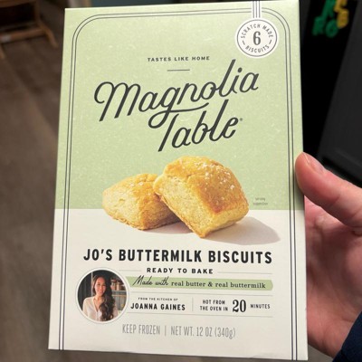 Magnolia Table Jo's Buttermilk Frozen Biscuits - 12oz : Target