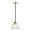Mitzi Maya 1 - Light Pendant in  Aged Brass Clear Crackle Shade - 4 of 4