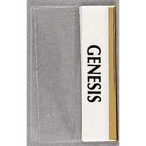 Tabbies Gold-Edged Bible Indexing Tabs, Old & New Testament, 80 Tabs Including 64 Books & 16 Reference Tabs (58331) - 1 of 1