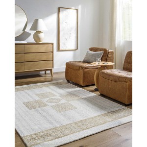 Hauteloom Rectangle Area Rug   Light Silver - 1 of 4