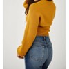 Women's TUBE TOP + BOLERO SWEATER SET - Blue Blush - 3 of 3