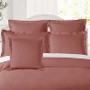 Nestl Soft Pillow Shams Set of 2, Double Brushed Microfiber Pillow Covers, Premium Pillow Shams With 1.5” Flange - 2 of 4