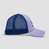 Toddler Girls' Lilo & Stitch Cotton Baseball Hat - Purple One Size Fits Most - 2 of 3