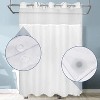LunaLulinlk Hookless Fabric Shower Curtain with Snap in Liner - 4 of 4