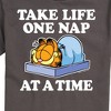 Men's - Garfield - Take Life One Nap Short Sleeve Graphic T-Shirt - 2 of 4