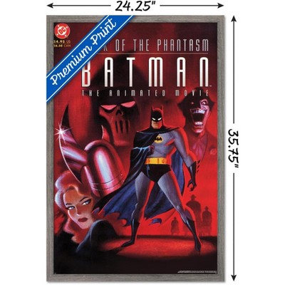 Batman Mask of the Phantasm Barnwood Framed Poster, 22.375" x 34"