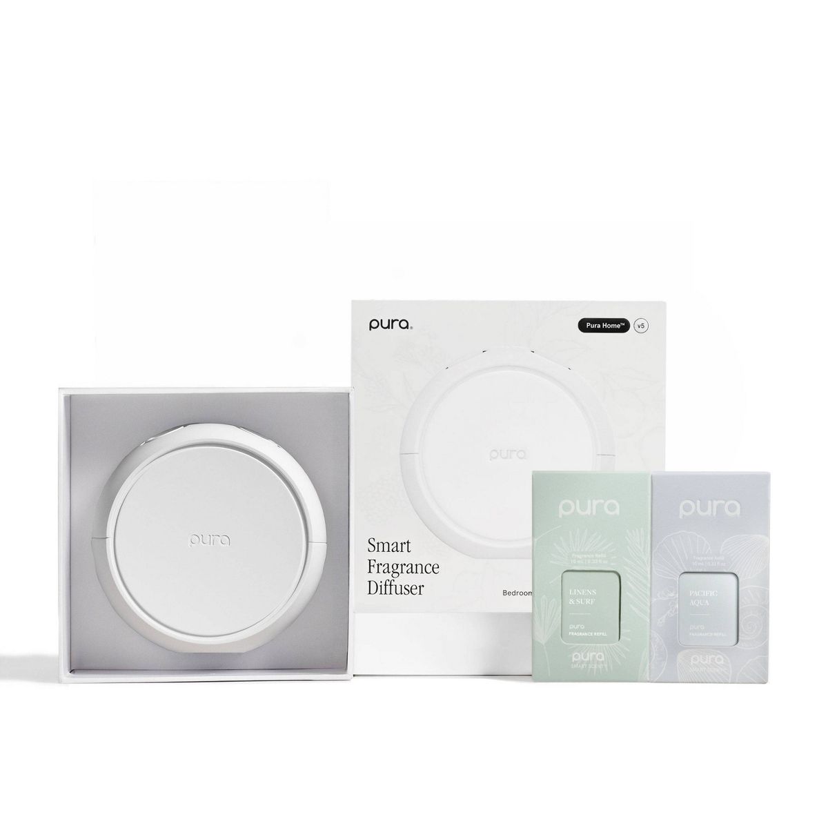 Pura 3pk Linens + Surf + Pacific Aqua Home Starter Kit - thumbnail 6
