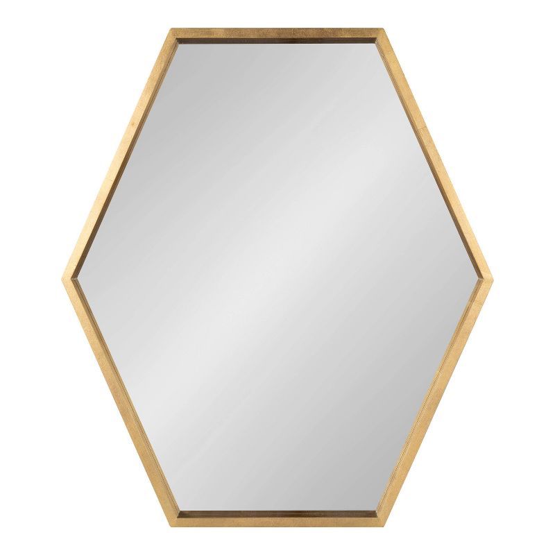 26" x 30" Travis Hexagon Wall Mirror - Kate & Laurel All Things Decor, 3 of 8