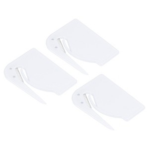 Unique Bargains Portable Utility Lightweight Handle Envelope Slitter 3 Pcs - 1 of 4