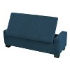 NicBex Storage Bench in Textured Fabric, Rectangular Entryway Bench with Hinged Lid for Bedroom, Living Room - 2 of 4