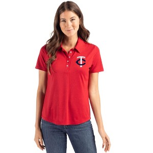Minnesota Twins Cutter & Buck Coastline Epic Comfort Recycled Womens Polo - 1 of 1