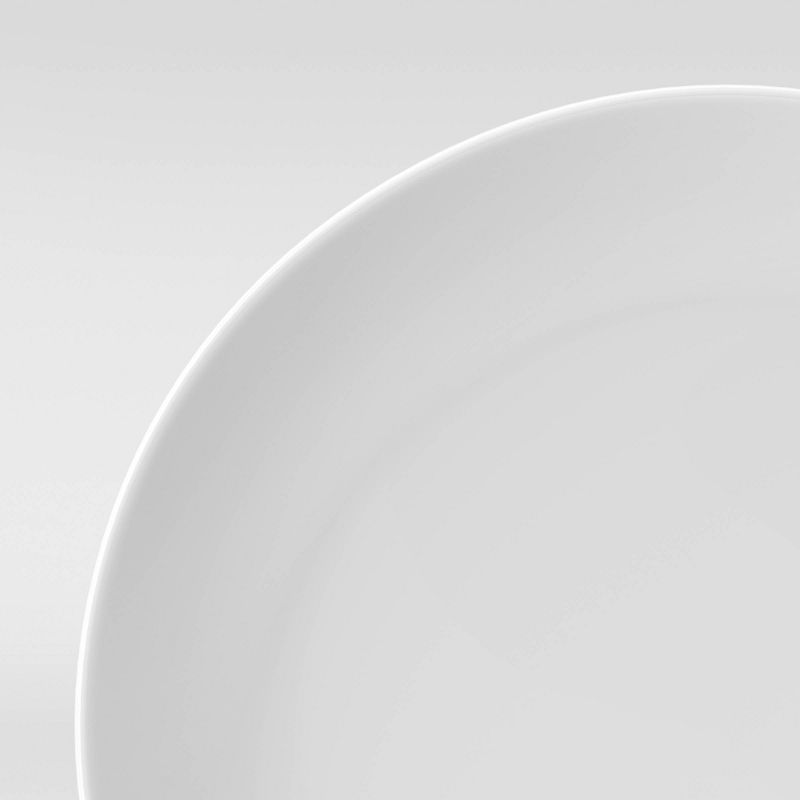 11&#34; Porcelain Dinner Plate White - Threshold&#8482;, 2 of 3