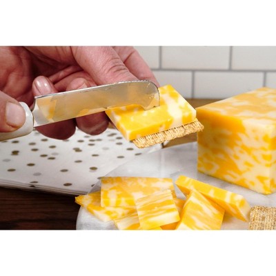 Mercer41 Albertin  Marble Cheese Board and Knife