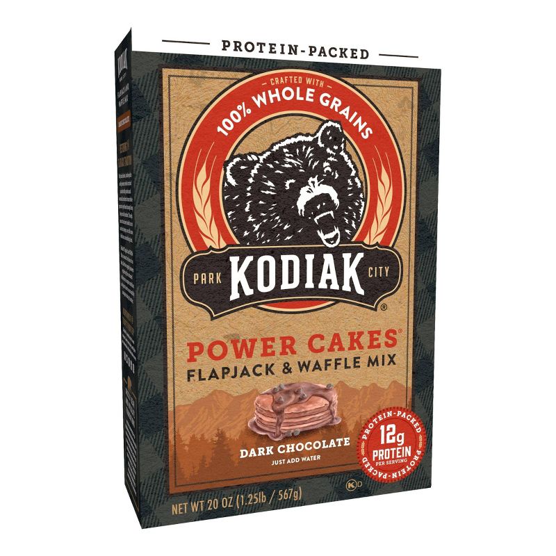 Kodiak Protein-Packed Flapjack &#38; Waffle Mix Dark Chocolate - 18oz, 4 of 12