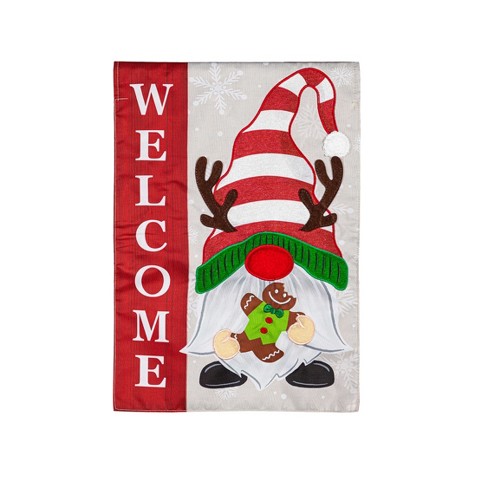 Winter Gnome Coir Doormat 30 X 18 Indoor Outdoor Briarwood Lane : Target