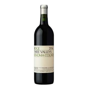 Ridge Three Valleys Zinfandel Red Wine - 750ml Bottle
