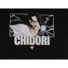 Sauske, Chidori Attack with Kanji Men's Black Hoodie - 2 of 2