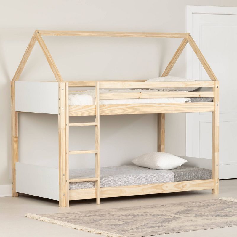 Sweedi House Kids&#39; Bunk Beds White/Natural - South Shore, 3 of 19