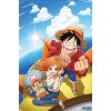 Trends International One Piece: Fishman Island - Luffy, Nami, Tony Tony Chopper Unframed Wall Poster Prints - 4 of 4