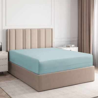 100% Cotton Sateen 400 TC Fitted Sheet Only - Deep Pocket for 8"-16" Mattresses - CGK Linens