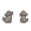 Just Funky Yuri on Ice Collectibles | Yuri Poodles Collector Pin | Japanese Collection - 2 of 4