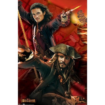 Trends International Disney Pirates of the Caribbean: At World's End - Duo Unframed Wall Poster Prints