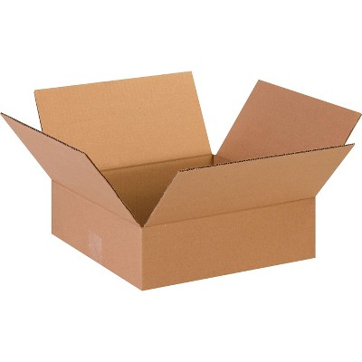 COASTWIDE 13 x 13 x 4 Shipping Boxes 32 ECT Brown 131304