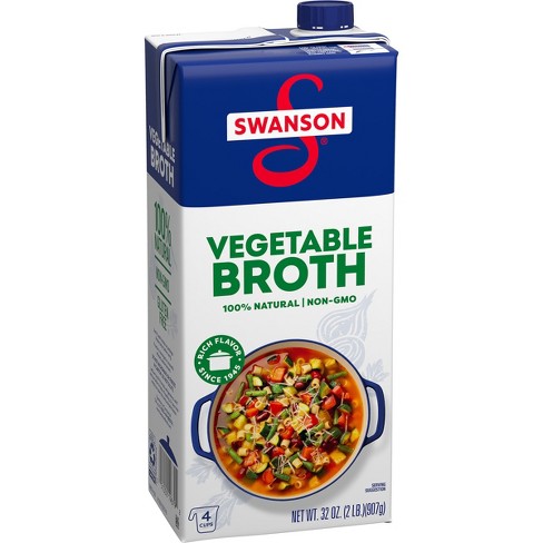 Swanson Gluten Free Vegetable Broth - 32 fl oz - image 1 of 4