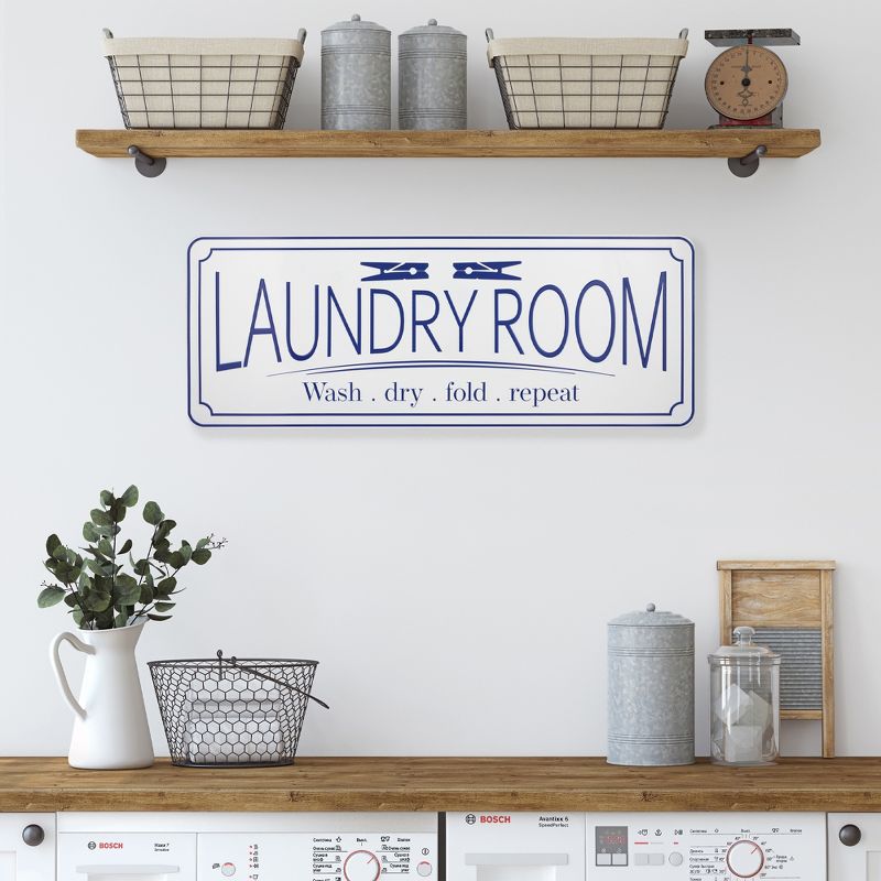 Northlight Laundry Room Metal Wall Sign - 36.25", 2 of 7