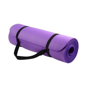 Toyzone World Purple Thick Anti-Tear Yoga Mat - 1 of 3