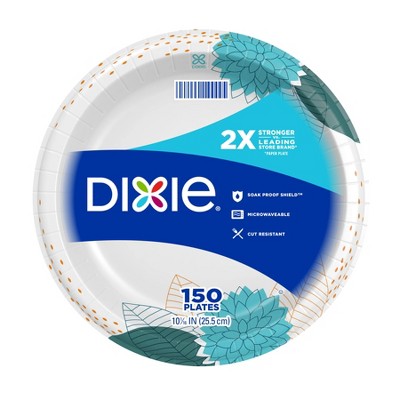 Dixie Everyday 10 1/16" Paper Plates - 150ct