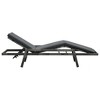 vidaXL Sun Lounger with Cushion Poly Rattan Gray - 4 of 4