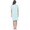 Casual Nights Women's Super Soft Yummy Nightshirt, Short Sleeve Nightgown, Night Dress with Fun Prints & Patterns - 4 of 4