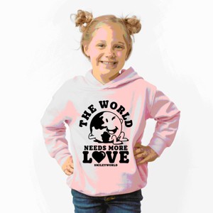 The Juniper Shop SmileyWorld The World Needs More Love Toddler Hoodie - 1 of 4