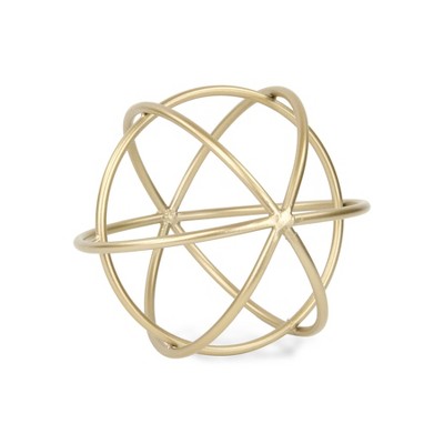 Cheung's Thayer Large Golden Circular Orb