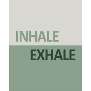Poster Master  Inhale Exhale No1 - 1 of 2
