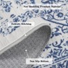 Coolmee Rug Washable Traditional Oriental Distressed Floor Cover Thin Kitchen Indoor Non Slip Carpet Mat for Laundry Room - 4 of 4