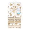 Little Treasure Hudson Baby Boys Cotton Poly Flannel Receiving Blankets Multipack, Brown Teddy Bears, 30x30 inches - 2 of 2