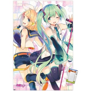 Trends International Hatsune Miku - Duo Unframed Wall Poster Prints - 1 of 4