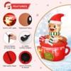 6 Ft Inflatable Gingerbread Man with LED Lights – Outdoor Christmas Yard Decoration for Lawn, Garden & Porch - 4 of 4